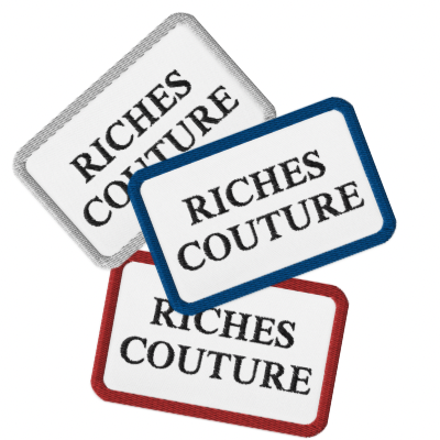 Riches Couture Luxe Embroidered Patches