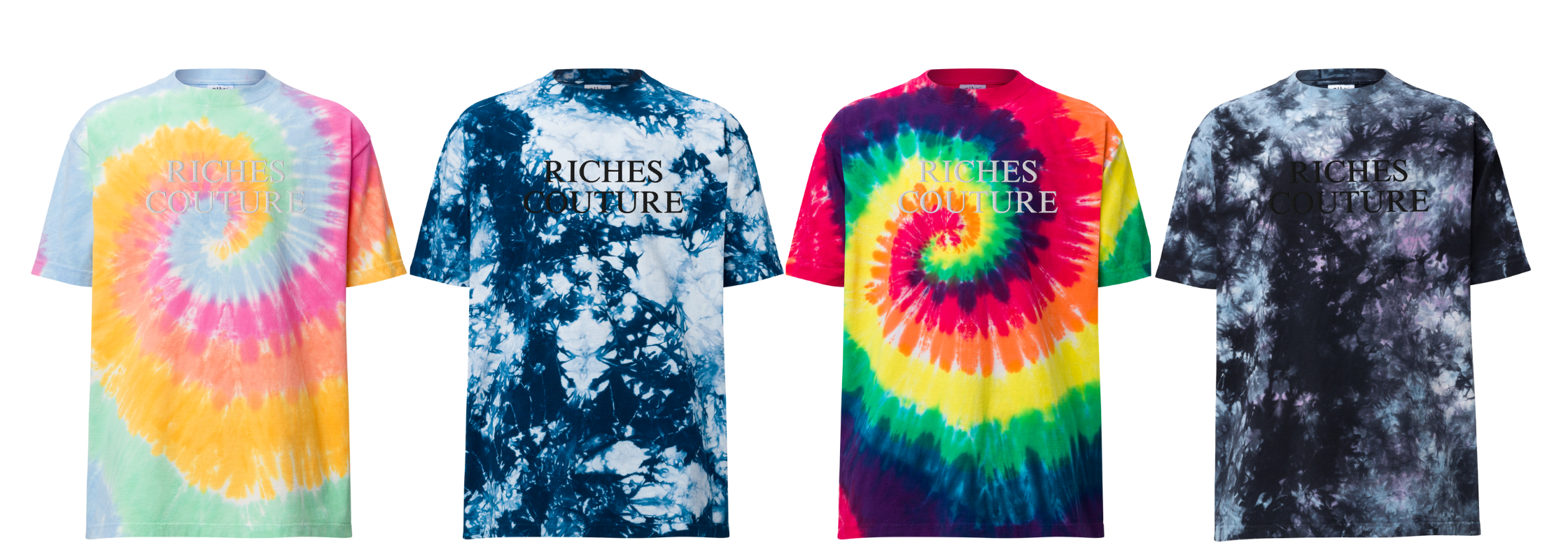 Riches Couture Tie Dye Shirt Collection