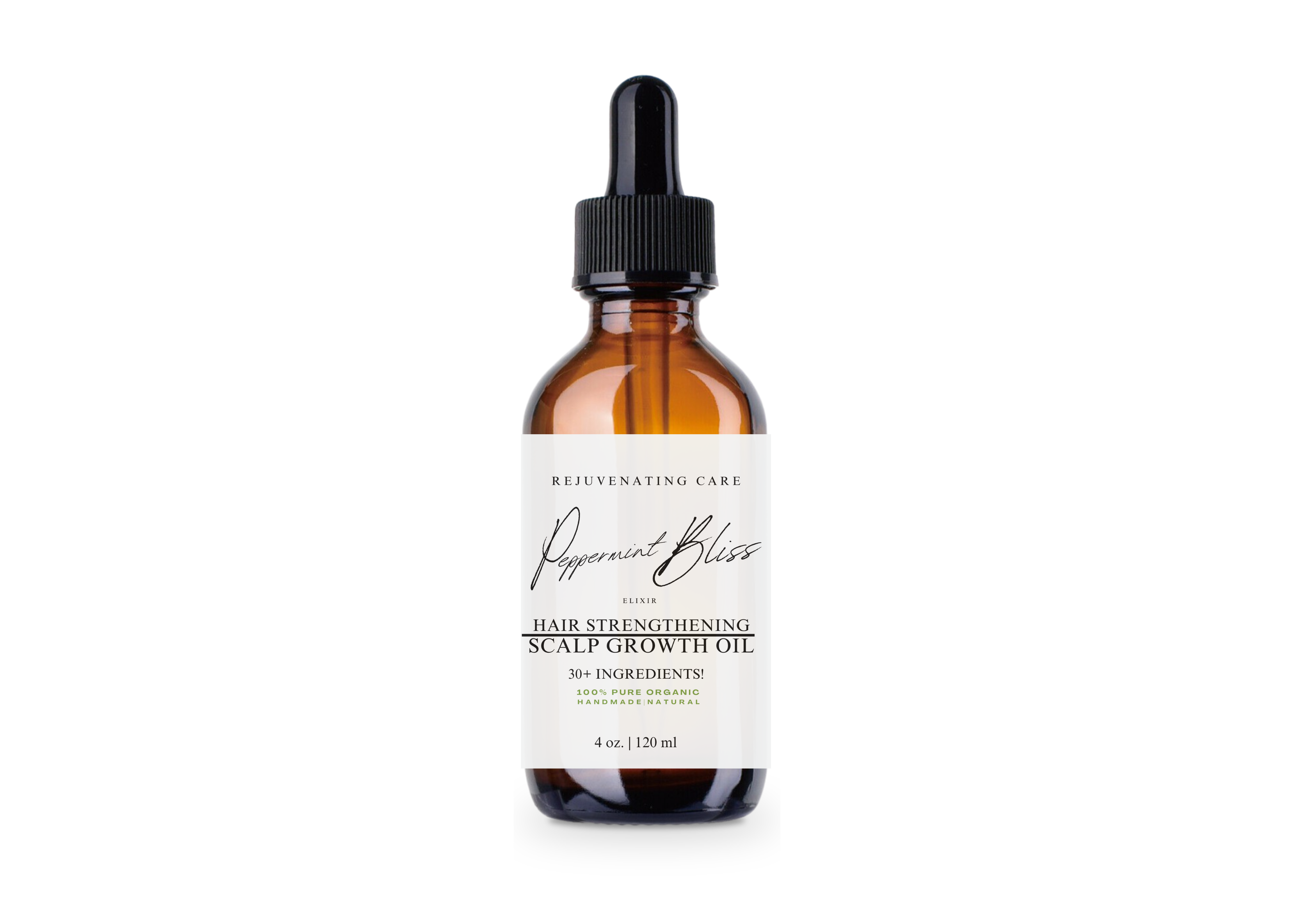 Peppermint Hair Strengthening and Scalp Growth Oil 4 ounce