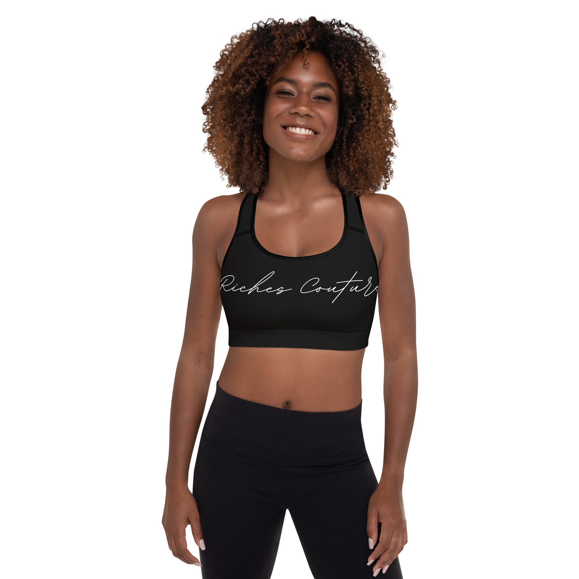 Riches Couture Luxe Comfort Padded Sports Bra