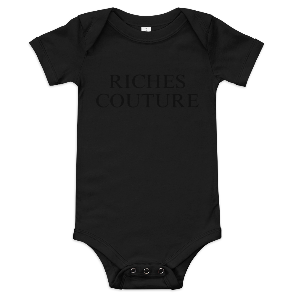  Riches Couture Luxe Baby Onsie