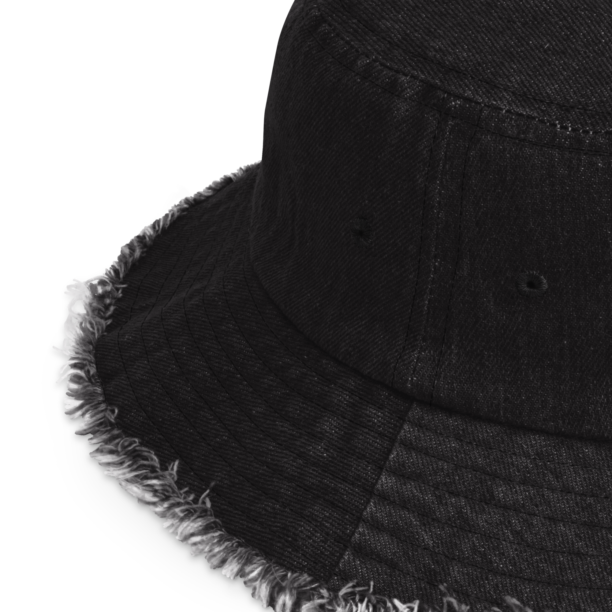 Riches Couture Vintage Denim Bucket Hat
