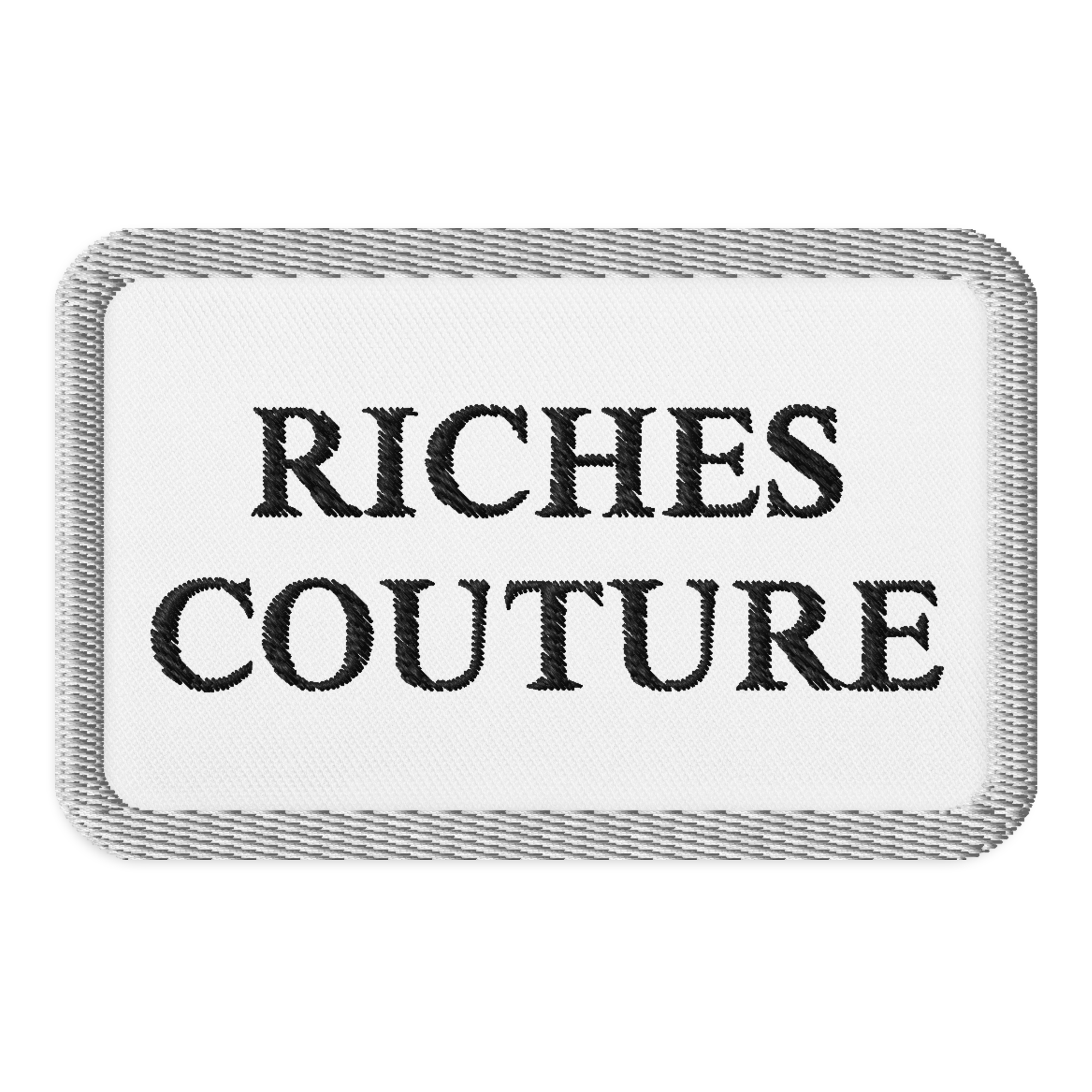 Riches Couture Embroidered Patches