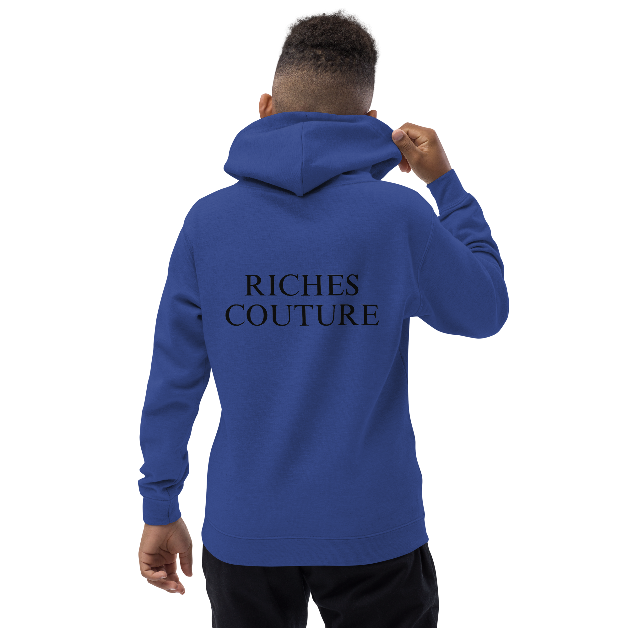 Riches Couture Boys  Comfort kids’ hoodie in blue