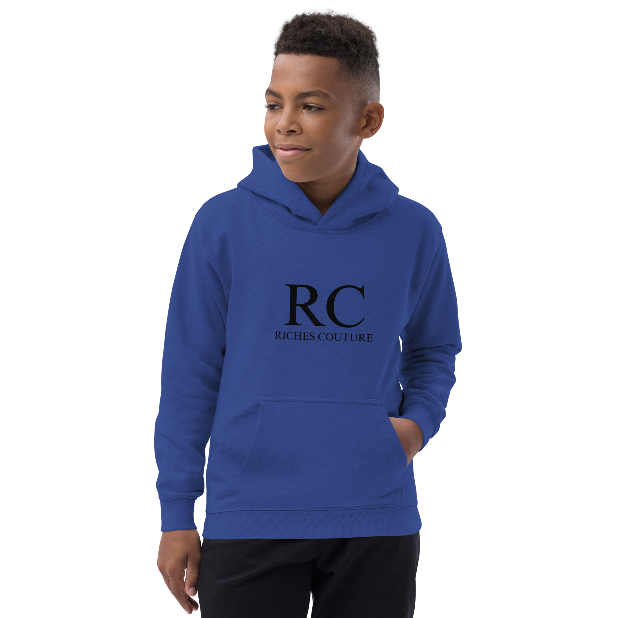 Riches Couture Boys  Comfort kids’ hoodie in blue