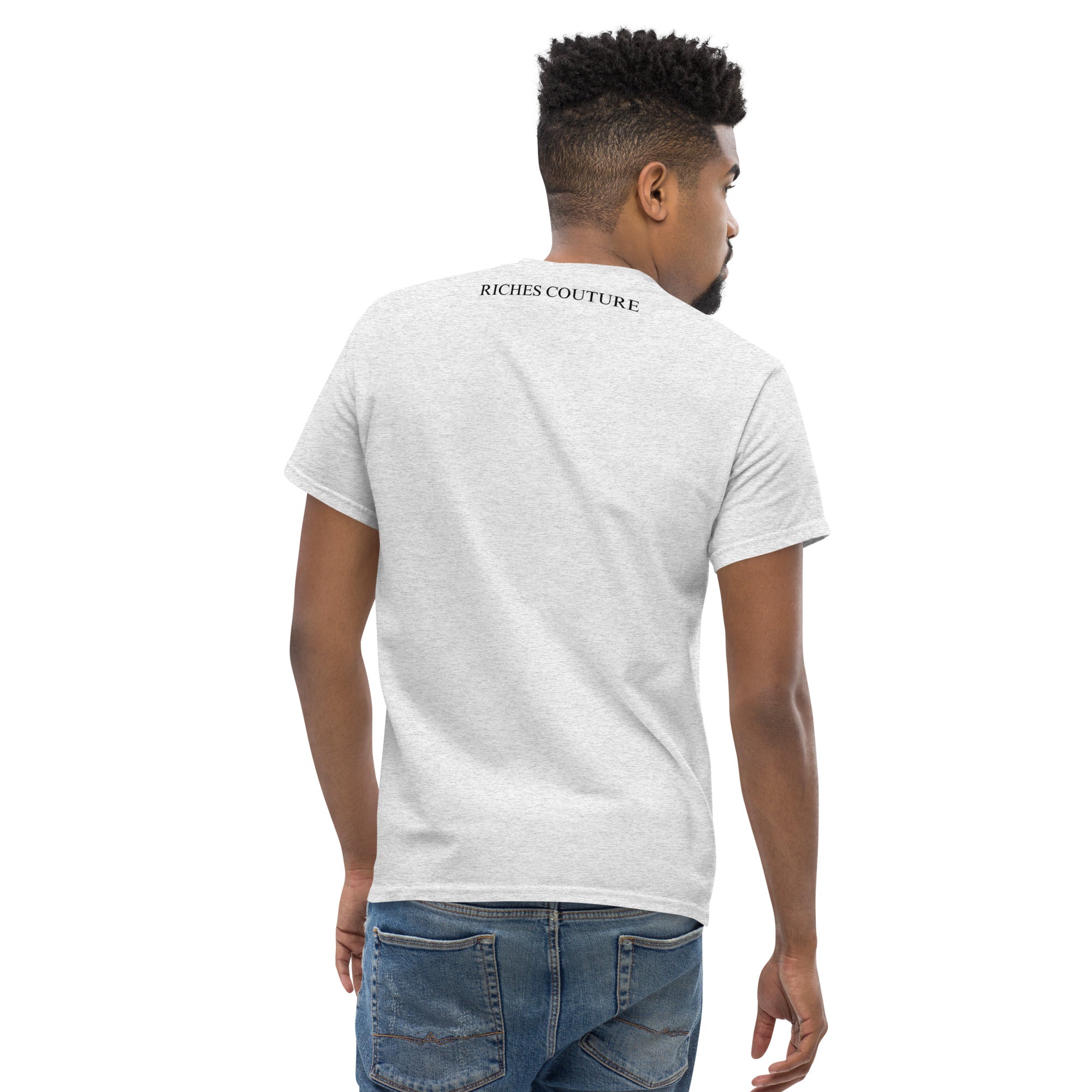 Riches Couture Men's Classic Cotton Tee